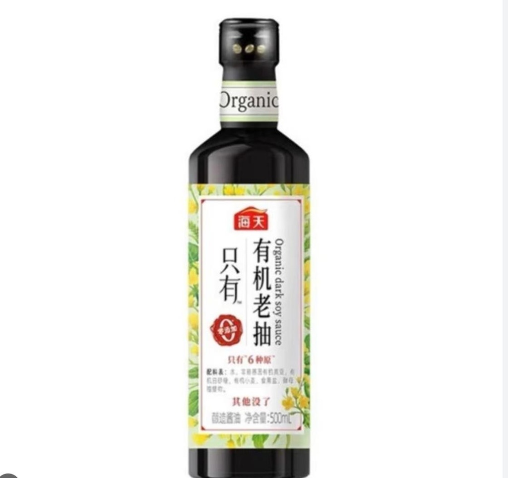 T海天유기노추500ml*12/유기농 간장