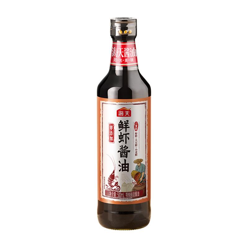 T海天鲜虾酱油500ml*12 /Toyong may hipon