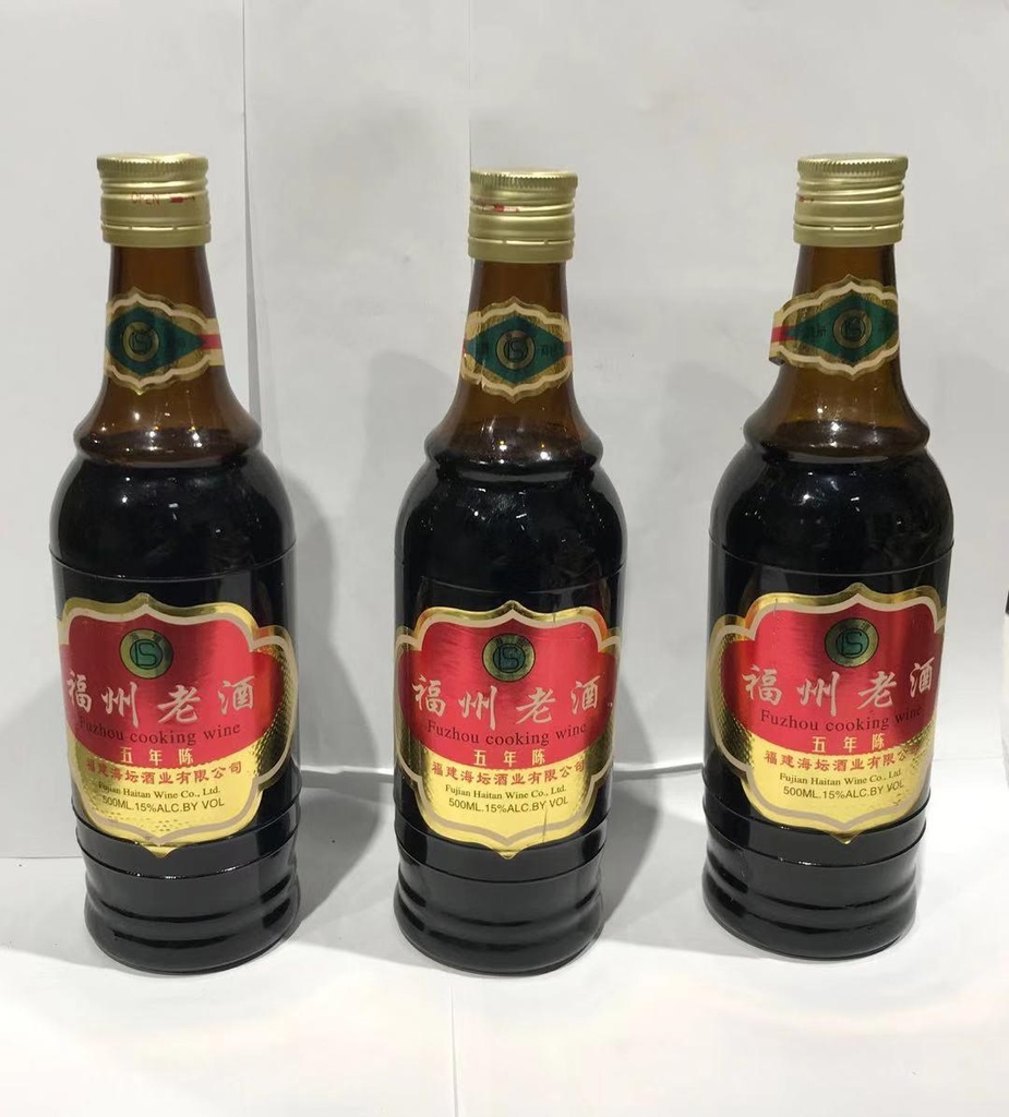 Fuzhou aged cooking wine five-year brew (500ml*12)