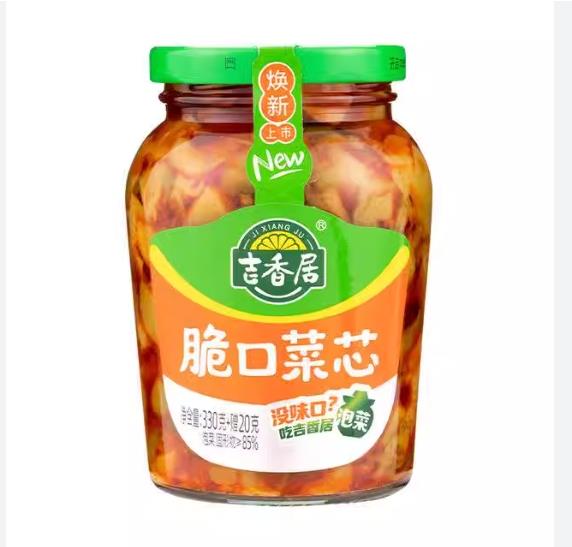 X吉香居 Crispy Cabbage Core 330g+20g*12