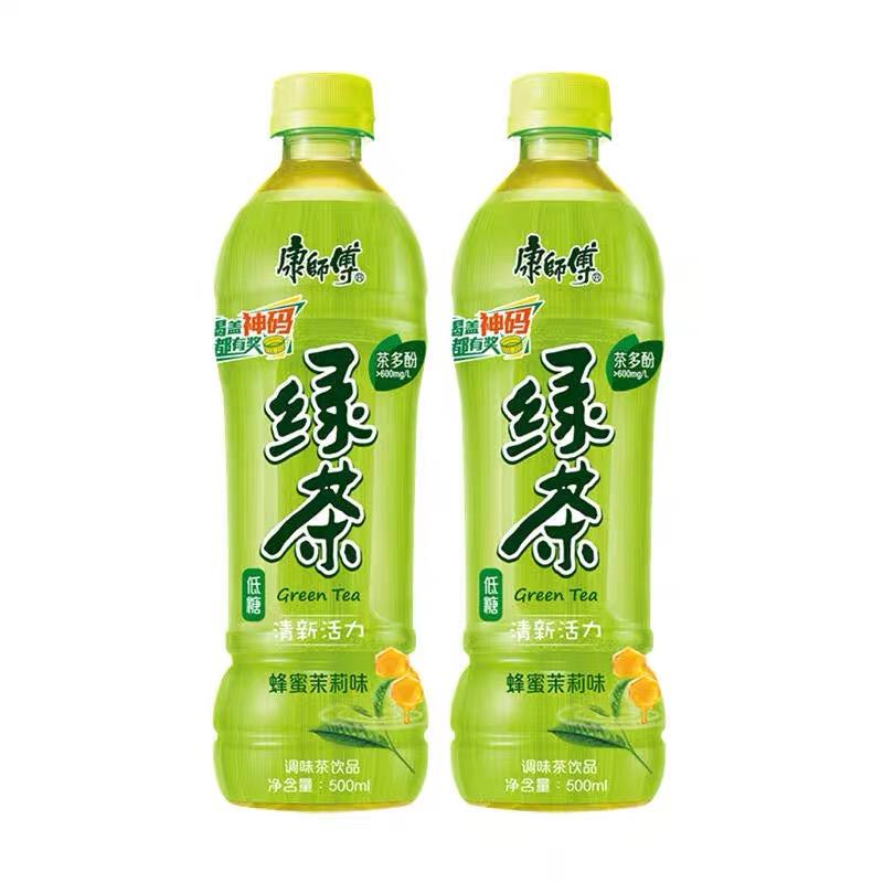 Y康师傅绿茶(500ml*15)/  <small>গ্রিন টি (মধু এবং জুঁই এর স্বাদ)</small>