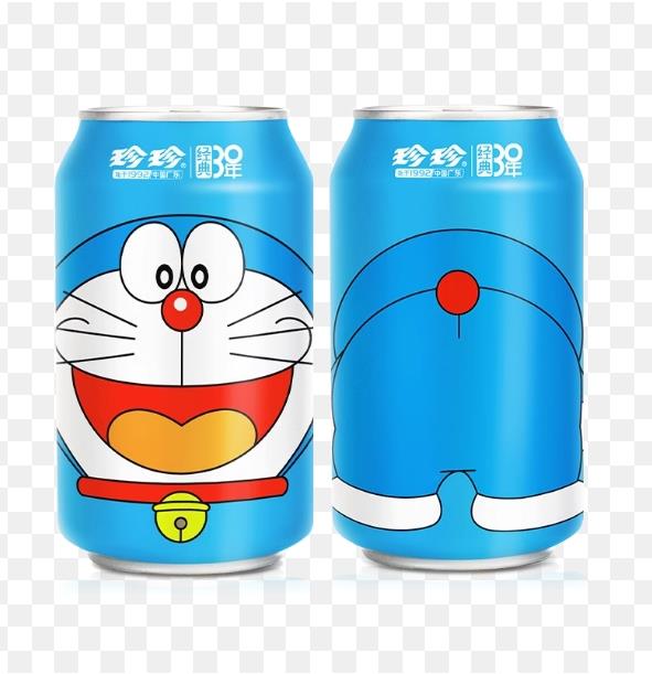 Y珍珍多啦A梦荔枝汽水/Air soda laici 330ml*6*4