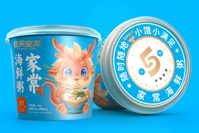 Hetianbaolong Seafood Rice Porridge/42g *24