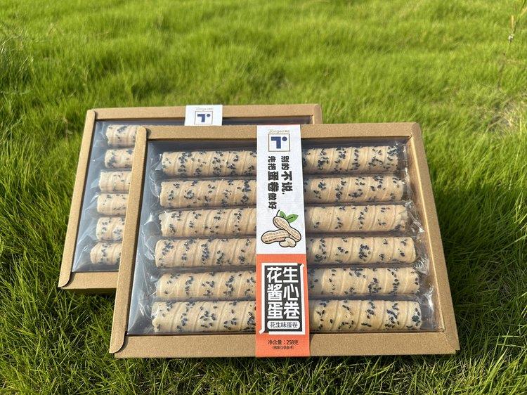 田掌柜花生酱心蛋卷/Egg roll(花生味) 258g*16