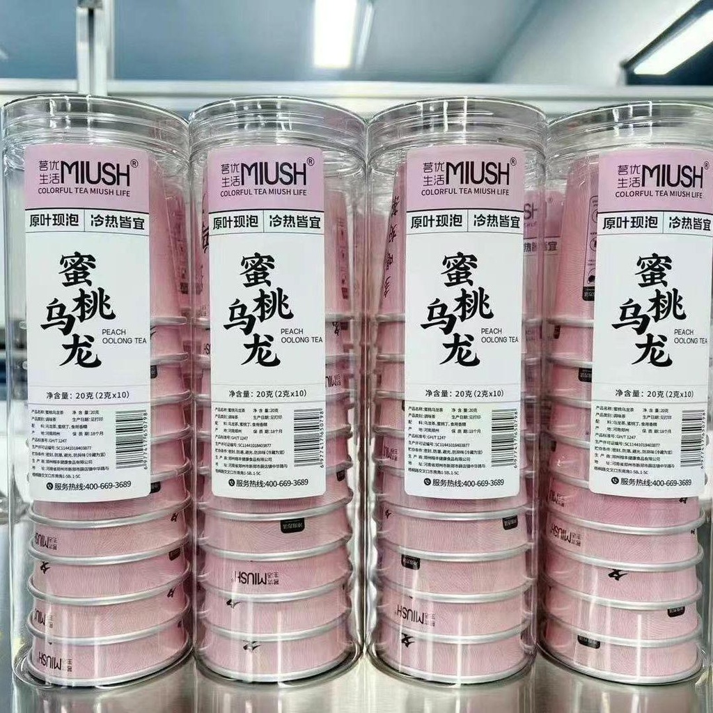 茗优生活蜜桃乌龙20g*18/桃子乌龙茶