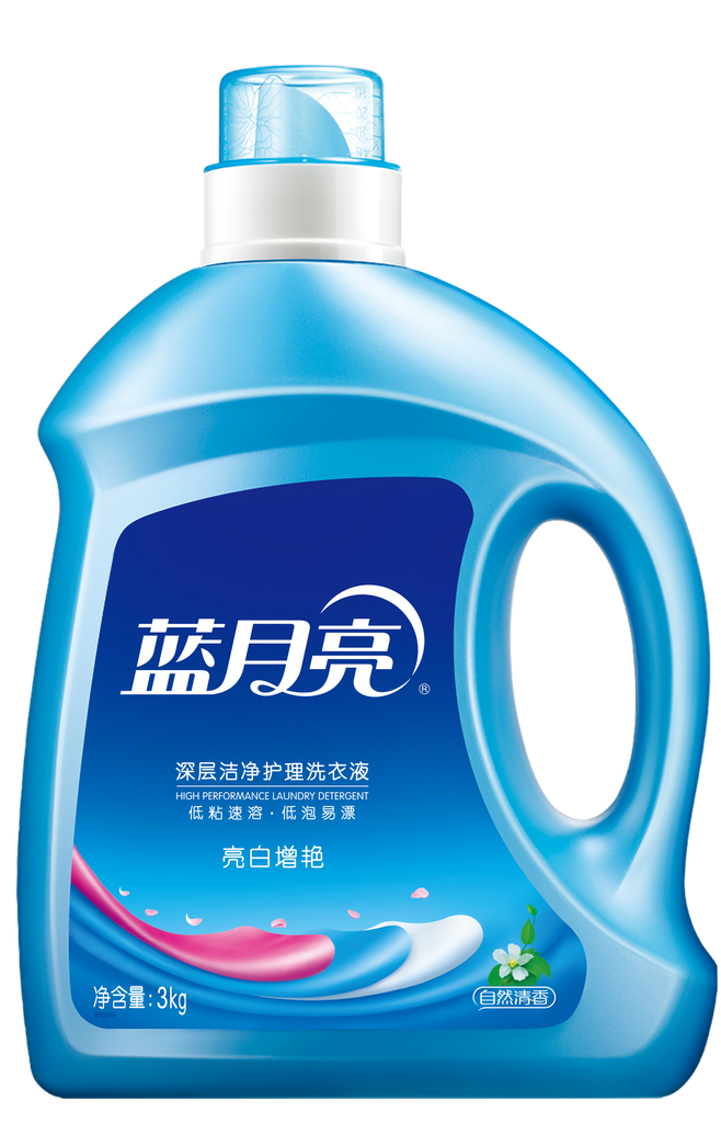 蓝月亮 Natural Scent Whitening & Brightening Laundry Detergent/3kg*4