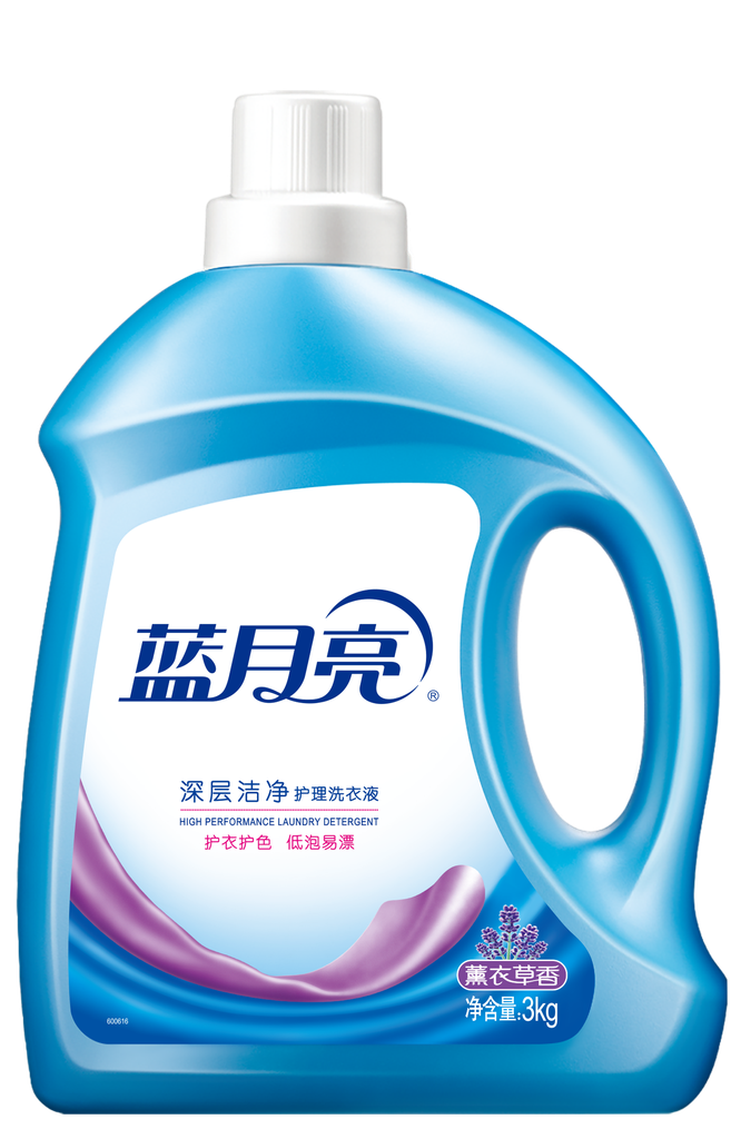 藍月亮薰衣草潔淨洗衣液/Blue Moon Lavender Laundry Detergent/3kg*4