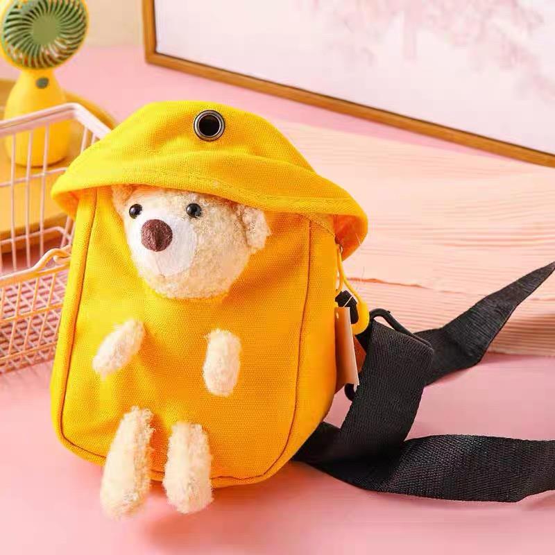 Beller Bear Mini Waist Bag Jelly (Yellow) 420g*18/Jelly