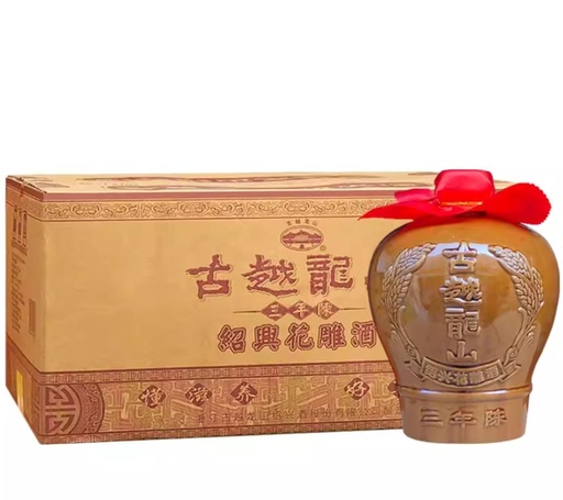 [6903290190205] T古越龙山三年陈绍兴花雕酒1.5L*6/Cooking wine