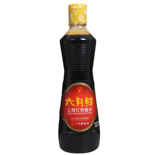 [6925843406151] T欣和六月鲜特级红烧酱油500ml*12/Soy sauce
