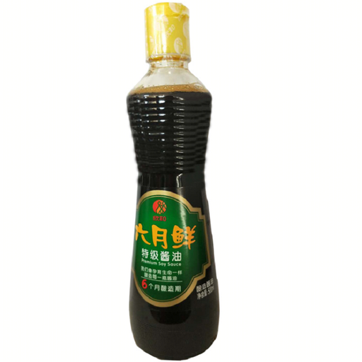 [6925843403297] T欣和六月鲜特级酱油/Shinho June Fresh Premium Soy Sauce/500mL*12
