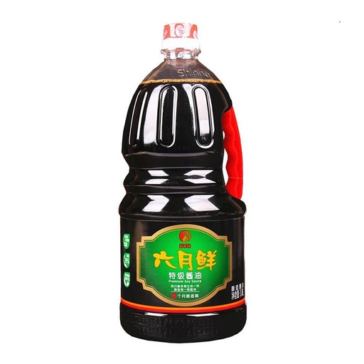[6925843406263] T欣和六月鲜特级酱油1.8L*6/ Soy sauce