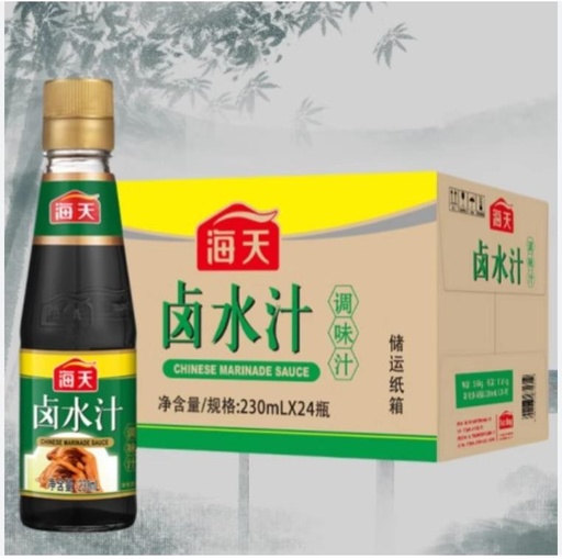 [6902265530213] T Hǎi tiān Lǔ shuǐ zhī 230ml*24 / Soy sauce