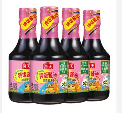 [6902265100119] T海天拌饭酱油 200ml*12/Soy sauce