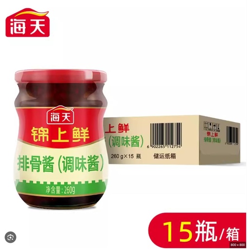 [6902265111542] T海天排骨酱260g*15 /Soybean paste