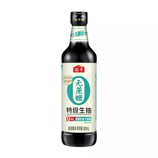 [6902265020134] T海天無糖特級生抽500ml*12 /Soy sauce