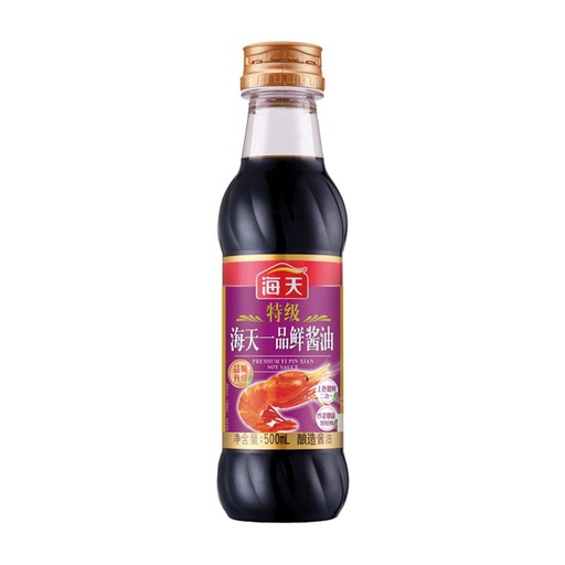 [HT011] T海天特级一品鲜/Premium Haday seasoned soy sauce 500ml*12