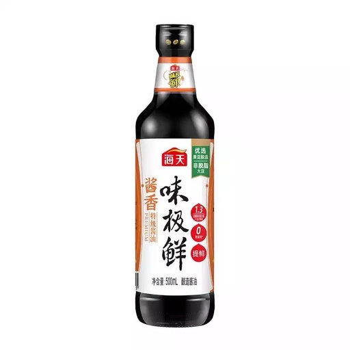 [6902265013921] T海天酱香味极鲜500g*12 /Soy sauce