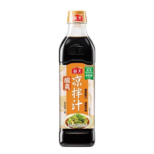 [6902265022749] T海天酸爽凉拌汁505g*12/Soy sauce