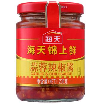 [HT084] T海天锦上鲜蒜蓉辣酱230g*15/Garlic sauce