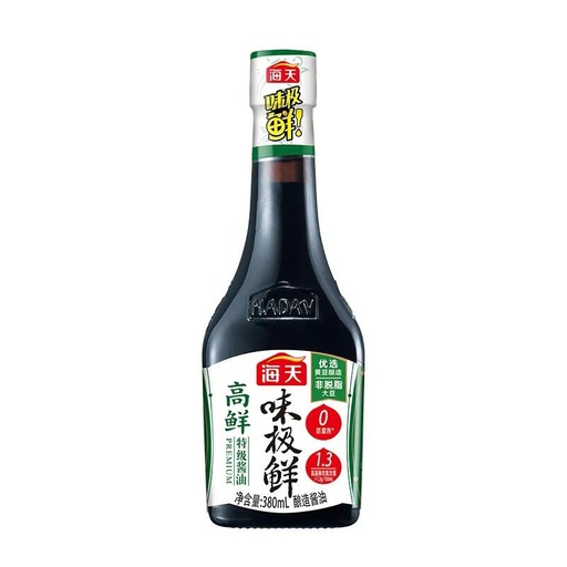 [6902265380818] T海天高鲜味极鲜380ml*12/Soy sauce