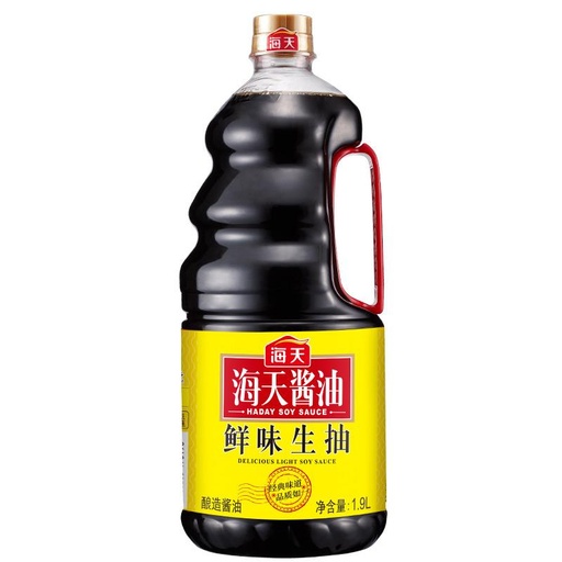 [6902265170198] T海天鲜味生抽 1.9L*6/Delicious light soy sauce