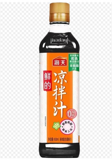 [6902265003434] T海天鲜的凉拌汁450ml*12/Soy sauce