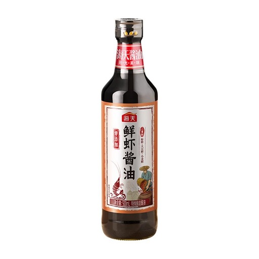 [6902265003885] T海天鲜虾酱油500ml*12 /Soy sauce