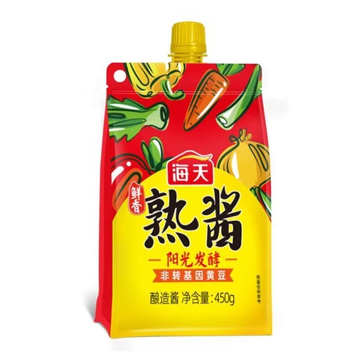 [6902265455615] T海天鲜香熟酱450g *16/Pasta ng soybeans