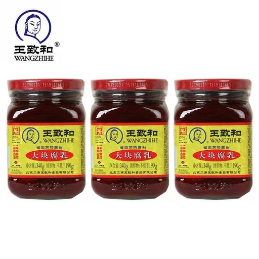 [6907592000026] T王致和大块腐乳（340g*15）/ফারমেন্টেড বিন কার্ড