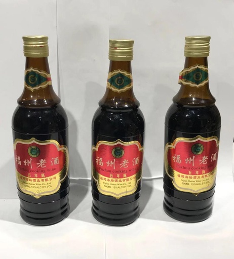 [T0037] Fuzhou aged cooking wine five-year brew (500ml*12)