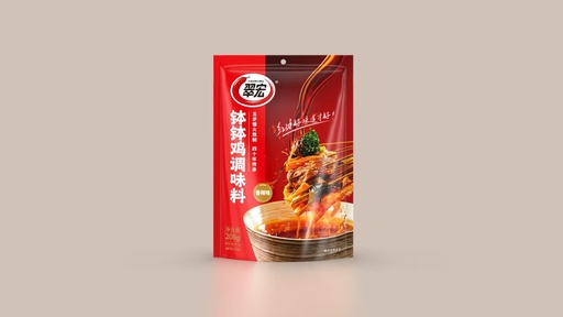[6945006305336] T翠宏钵钵鸡调味料208g *24/Seasoning (Spicy flavour)