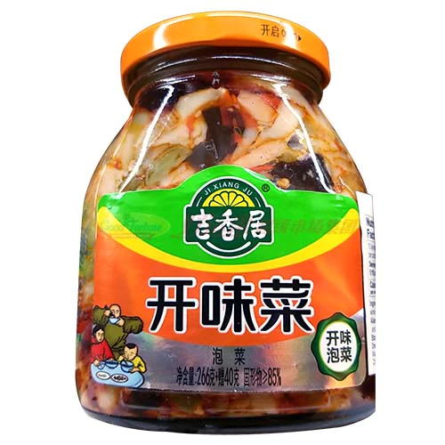 [JXJ01] X Ji Xiang Ju Kai Wei Cai 266g*12/pickles