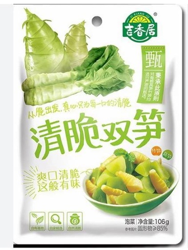 [JXJ12] X Ji Xiang Ju Crispy Double Bamboo Shoots 106g*40/bamboo shoots