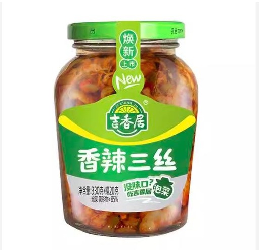 [JXJ22] X Jixiangju Spicy Three Shreds 330g+20g*12