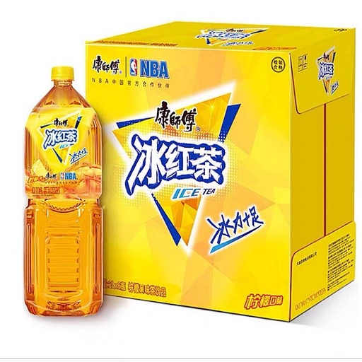 [6921294398823] Y康師傅冰紅茶/Master Kong Ice Black Tea（檸檬口味）/2L*6