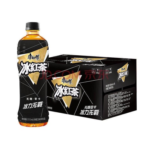 [Y0014] Y康师傅无糖红茶/Master Kong Trà Đen Không Đường/500ml*15
