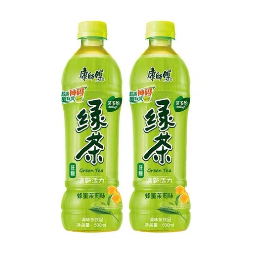 [Y0009] Y康師傅綠茶(500ml*15)/  綠茶(蜂蜜茉莉花味)
