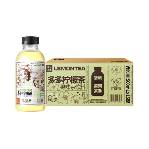 [6973497203916] Y果子熟了多多柠檬茶茉莉味500ml *15/লেবুর চা (জ্যাসমিন স্বাদ)