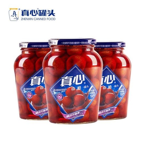 [Q0068] Y真心山楂罐头880г*12 консервированный жёлтый персик