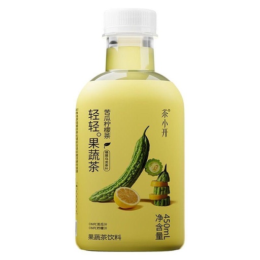 [6974906991851] Y茶小开轻轻果蔬茶苦瓜柠檬450ml*15/লেবু চা