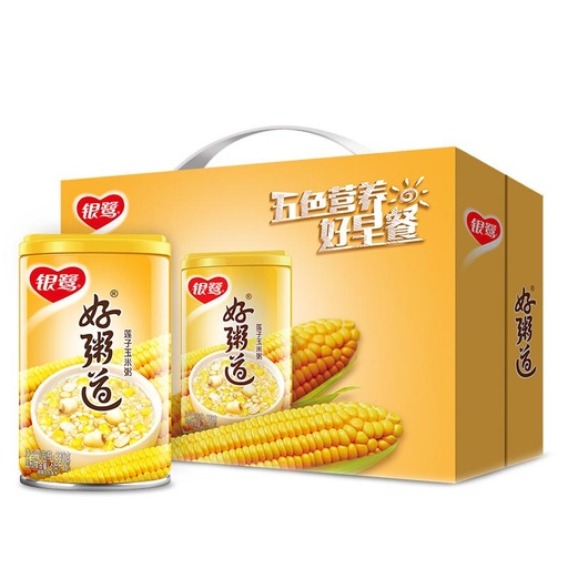[Z0051] Y银鹭好粥道莲子玉米粥280 г*12 / Кукурузная каша