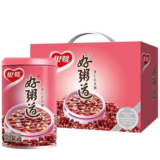 [Z0052] Y银鹭好粥道薏仁红豆粥280g*12/লাল মুগডাল পোরিজ