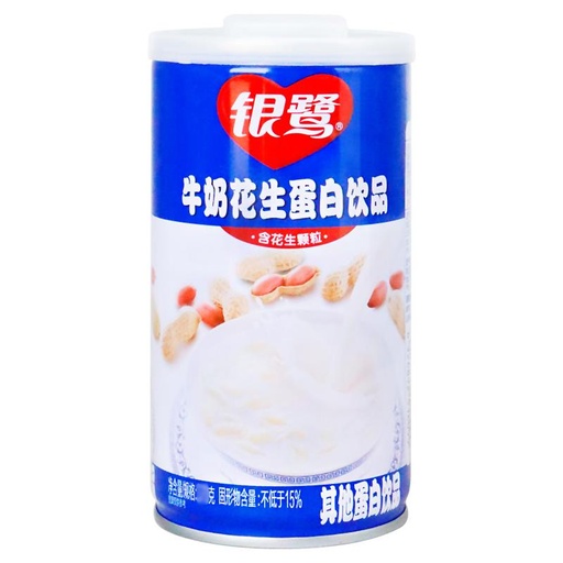 [6926892515030] Y银鹭花生牛奶蛋白饮品/সিলভার হেরন চিনাবাদাম দুধ প্রোটিন পানীয়/৩৬০g*১২
