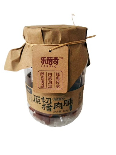 [6977685530945] 樂蓓奇原切豬肉脯原味168g*12/Dried Porkf (original flavour)
