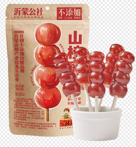 [6932522005734] 公社聯盟山楂串串105g*24/山楂