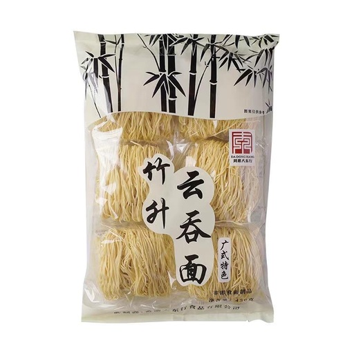 [4897087601734] Liu Yu Da Dong Hang Bamboo Wonton Noodles 450g*20/ Noodles