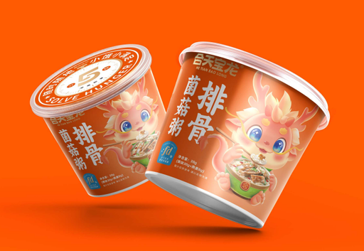 [6977787680111] Hetianbaolong Pork Rib and Mushroom Porridge/42g *24