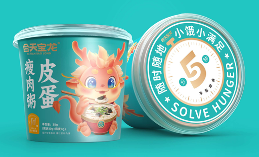 [6977787680128] Hetianbaolong Preserved Egg and Lean Pork Porridge/42g *24