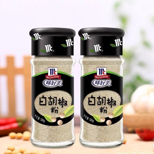 [T0076] McCormick White Pepper Powder 30g*24